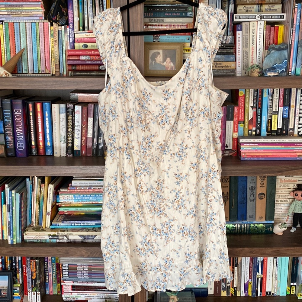 Old Navy floral mini dress, 4x